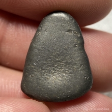 พระพุทธหลังเรียบ เนื้อชินตะกั่วเก่า 