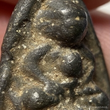 พระพุทธหลังเรียบ เนื้อชินตะกั่วเก่า 