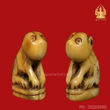 เสือหลวงพ่อปาน พิมพ์หุบปาก(จารขน）