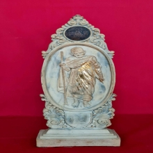 พระบูชาหลวงปู่แหวน วัดดอยแม่ปั๋ง จ.เชียงใหม่ ร.ศ.201