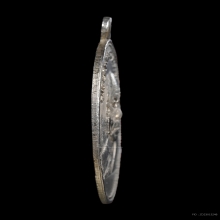 เหรียญถวายภัตตาหาร หลวงพ่อสด ปี 2501 เนื้อเงิน