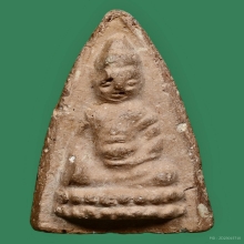 พระพุทโธน้อยเนื้อดิน คุณแม่บุญเรือน โตงบุญเติม ปี2494