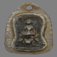 หลวงพ่อขัน วัดนกกระจาบ พิมพ์นั่งบัว