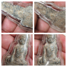 พระอู่ทองท้องช้าง เนื้อสนิมแดง กรุวัดพระศรี จ.ลพบุรี