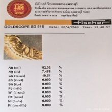 ตลับทองแท้งานสวยๆ ใส่เหรียญเสมาพ่อกลั่นรุ่นแรก 