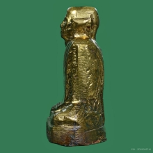 รูปเหมือนปั๊มหลังตรง รุ่นแรก หลวงพ่อโอด วัดจันเสน พ.ศ.๒๕๒๔ 