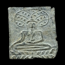 พระขุนแผนใบพุทรา กรุวัดราชบูรณะ เนื้อชินเงิน  รองแชมป์ 