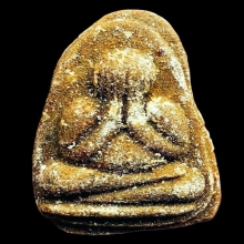 พระปิดตาเนื้อผงธูปกรรมฐาน รุ่นแรก พ่อท่านคลิ้ง สวยมากๆ