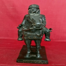 พระบูชาเสด็จพ่อร.5 ทรงม้า หล่อโบราณ ความสูง 13.5 นิ้ว