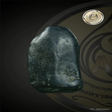 พระคงดำ กรุวัดพระคงฤาษี เนื้อดิน จังหวัดลำพูน