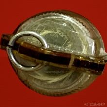 รูปถ่าย หลวงพ่อนอ วัดกลางท่าเรือ ข้างใน มีตะกรุดหนังเสือ