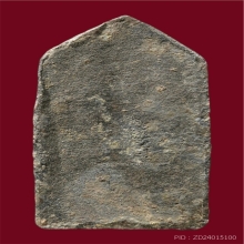 ท้าวเวสสุวรรณ พระครูสอน วัดมักกะสัน เนื้อชินตะกั่วสนิมแดง