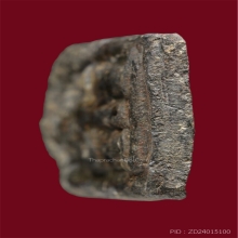 ท้าวเวสสุวรรณ พระครูสอน วัดมักกะสัน เนื้อชินตะกั่วสนิมแดง