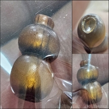 น้ำเต้าดูดทรัพย์ วัดปากน้ำ คตไม้สัก ลูกเล็ก สวยเดิม 