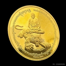 #พระทองคำ.. เหรียญเสด็จปู่ ร.5 หลวงพ่อเปิ่น วัดบางพระ 