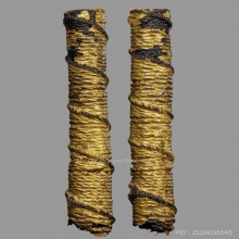 ตะกรุด หนังเสือ เลี่ยมวินเทจ เก่าจริง 