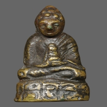 พระกริ่งหลวงพ่อเส้ง วัดแหลมทราย รุ่นแรก ปี 2491 จ.สงขลา