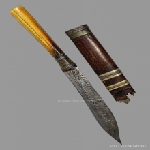 มีดหมอควาญช้างหลวงพ่อกัน วัดเขาแก้ว จ.นครสวรรค์ (ยุคต้น)