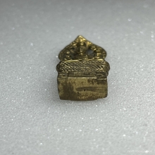  จตุคามรามเทพ นาคปรก7เศียร เนื้อทองเหลือง พ.ศ.2532