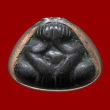 พระปิดตาหลวงพ่อทับ วัดอนงคาราม พิมพ์ต้อ เนื้อเมฆสิทธิ์