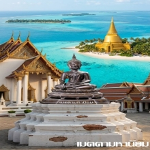 พระพุทธรูปรัชกาล ฐานสิงห์ฉลุ หล่อหนาดินเต็มแท้ดูง่าย