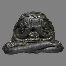 พระปิดตาเนื้อสำริด หลวงพ่อทับ วัดทอง