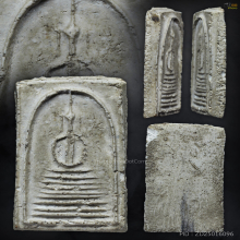 พระสมเด็จหลวงปู่ภูวัดอินทร์ พิมพ์ 8 ชั้นแขนกลม