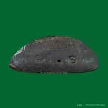 รูปหล่อโบราณ ลพ.เกษม เนื้อสตางค์แดงรู วัดศรีบุญเรือง ปี 2517