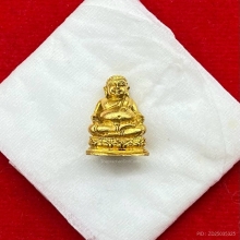 พระทองคำ.พระสังกัจจายน์หลวงพ่อเกษม รุ่นสวัสดี ปี 2532