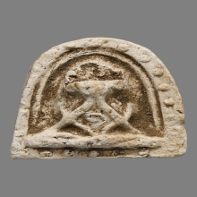 พระปิดตาหลวงพ่อมี วัดทรงคนอง ปี2472 (รุ่นแรก) 