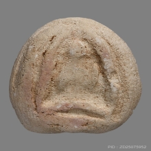 พระพุทธหลวงพ่อแก้ว วัดบ่อฝ้าย พิมพ์สองหน้า เนื้อผง (หายาก)