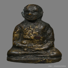 รูปหล่อโบราณหลวงพ่อจง วัดหน้าต่างนอก ปี2485 (วัดคอกหมู)