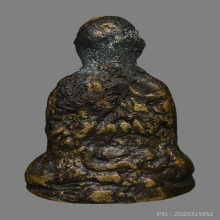 รูปหล่อโบราณหลวงพ่อจง วัดหน้าต่างนอก ปี2485 (วัดคอกหมู)