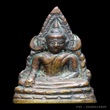 พระพุทธชินราชรุ่นสงครามอินโดจีนพิมพ์สังฆฏิยาว