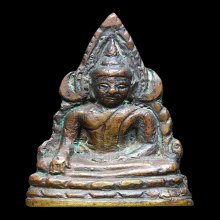 พระพุทธชินราชรุ่นสงครามอินโดจีนพิมพ์สังฆฏิยาว