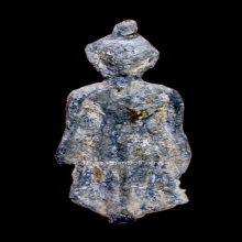 พระกำแพงเปิดโลก เนื้อสนิมแดง (หายากมาก) พิมพ์เล็ก+ใบเซอร์