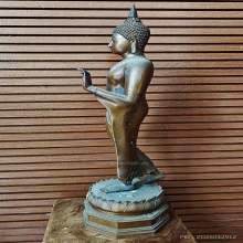 พระพุทธลีลามหากาญจนาบพิตร เนื้อบรอนซ์นอก (เพิ่มรูป)