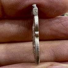 เหรียญหลวงพ่อธรรมจักร ปี2500 เนื้อเงิน เก่าแท้หายากมาก