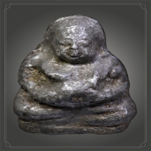 พระสังกัจจายน์ พิมพ์ใหญ่ เนื้อชินเงิน กรุลานทุ่งเศรษฐี