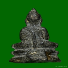 รูปหล่อพระพุทธ กรุวัดเลียบ เนื้อชินเงินแก่ตะกั่ว วัดราชบูรณะ