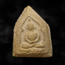 พระผงหลวงปู่ภู วัดอินทรวิหาร พิมพ์5เหลี่ยม