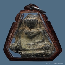 พระนางกำแพง พิมพ์จัมโบ้ เนื้อชินเงิน กรุลานทุ่งเศรษฐี