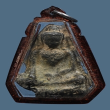 พระนางกำแพง พิมพ์จัมโบ้ เนื้อชินเงิน กรุลานทุ่งเศรษฐี