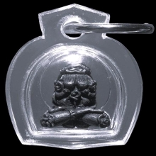 พระปิดตาราเมศวร์ พิมพ์เล็กเนื้อนวะพ่อท่านคลิ้งปี2525 สวยมาก