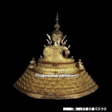 พระพุทธรูปทรงเครื่อง สมัยรัตนะโกสินทร์ ปางพระล้อม