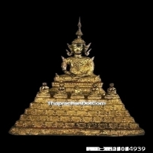 พระพุทธรูปทรงเครื่อง สมัยรัตนะโกสินทร์ ปางพระล้อม