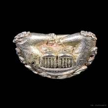 พระปิดตาราเมศวร์ พิมพ์เล็กเนื้อเงินพ่อท่านคลิ้งปี2525สวยมาก1