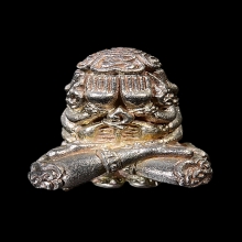 พระปิดตาราเมศวร์ พิมพ์เล็กเนื้อเงินพ่อท่านคลิ้งปี2525สวยมาก1