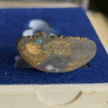 รูปหล่อ หลวงพ่อเดิม วัดหนองโพ เนื้อมวลสารมีดหมอหลวงพ่อเดิม