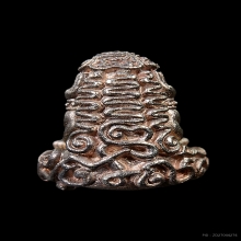 พระปิดตาราเมศวร์ พิมพ์เล็กเนื้อเงินพ่อท่านคลิ้งปี2525สวยมาก2